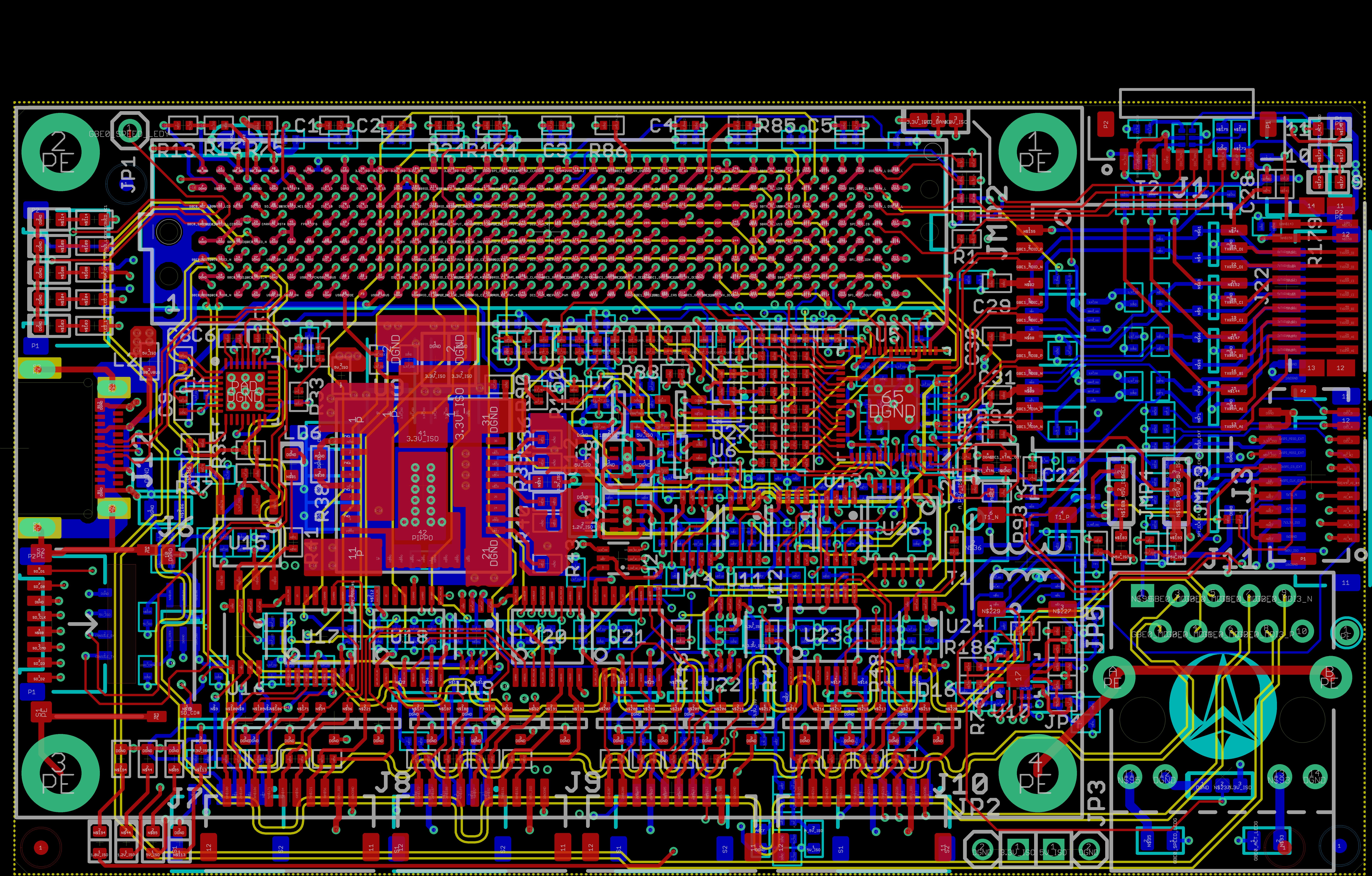 Layout PCB multistrato 1