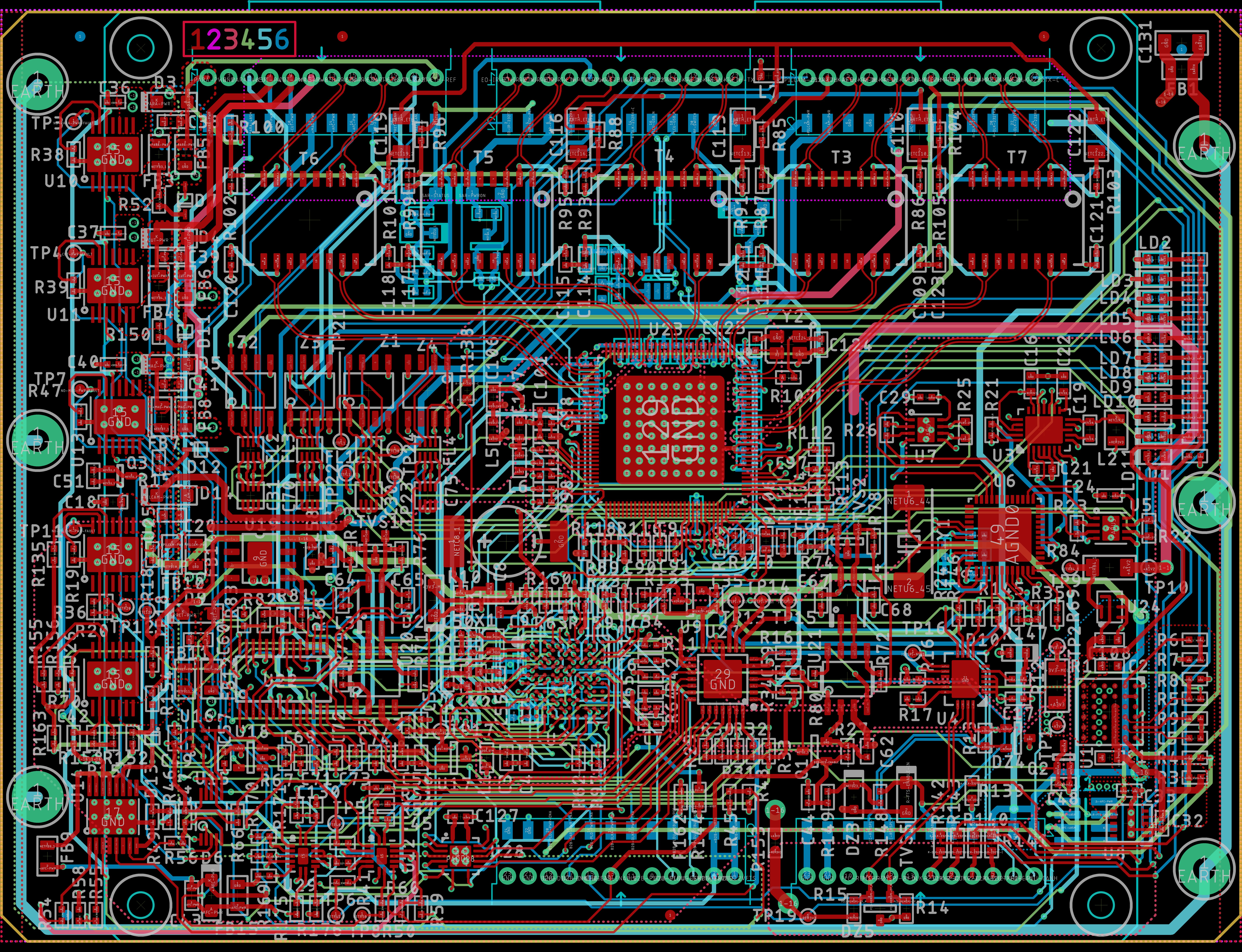 Layout PCB complesso 2